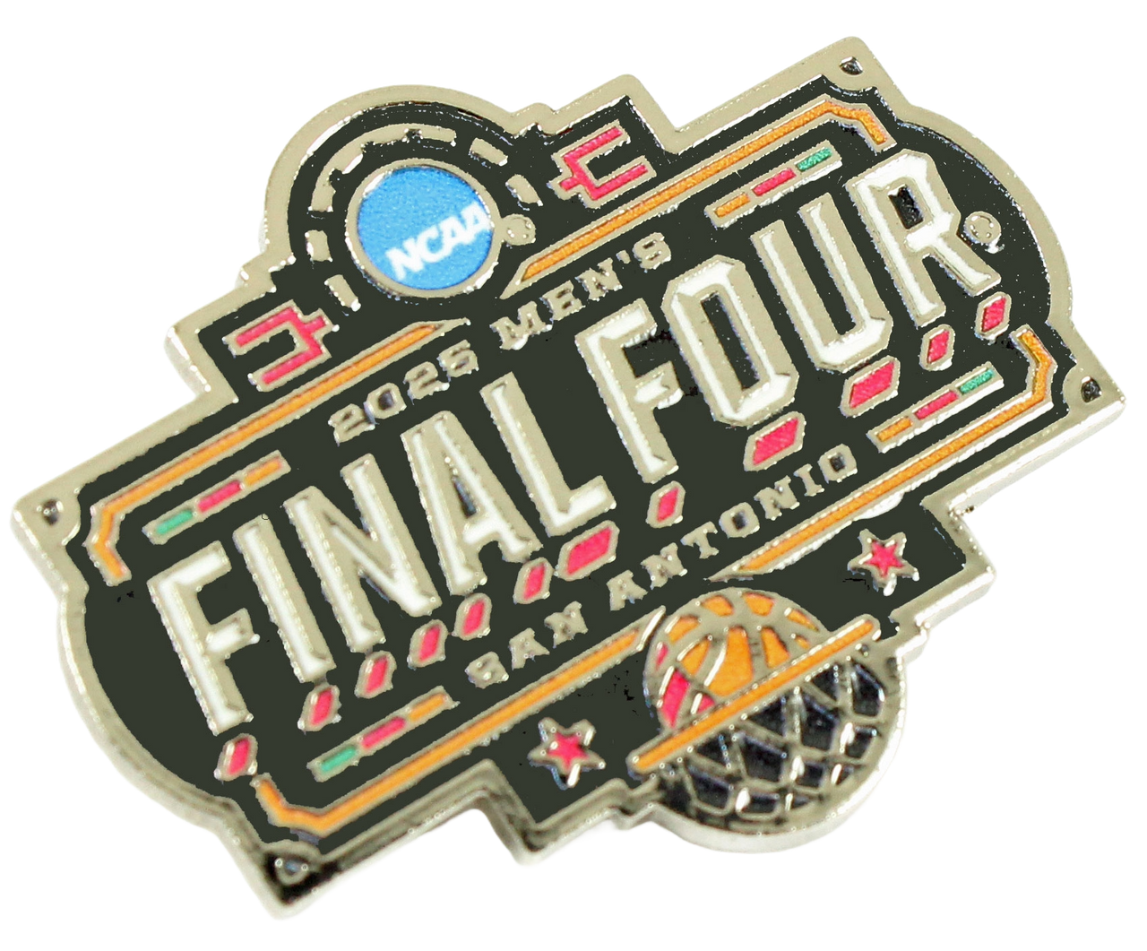 Final Four Sticker 2025 Men's Final Four Logo Pin