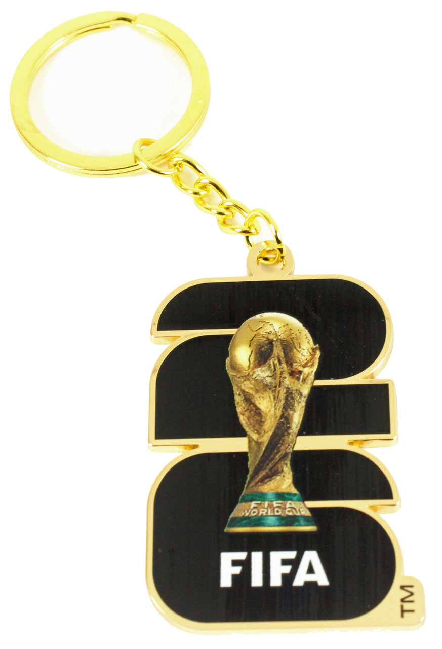 2026 FIFA World Cup Logo Trophy Key Chain