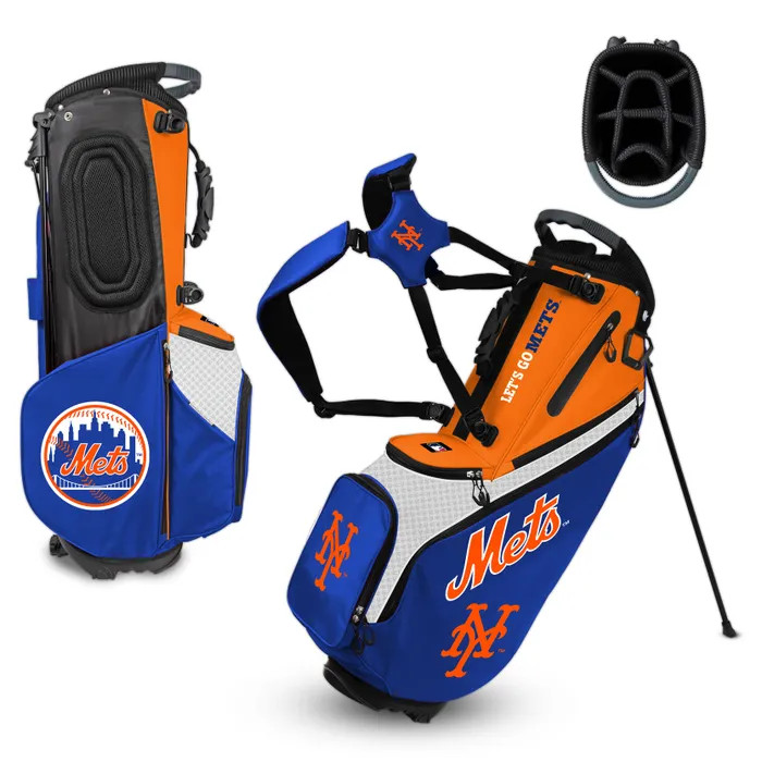 NY Mets スタンドゴルフバッグ メッツカラー New York Mets Hybrid Golf Bag