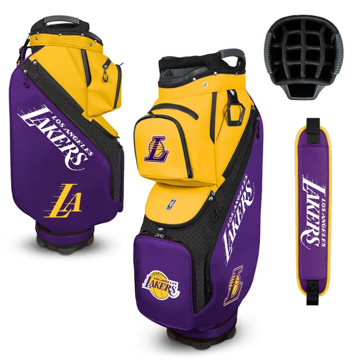 Los Angeles Lakers Golf Bag w/ Cooler Bucket