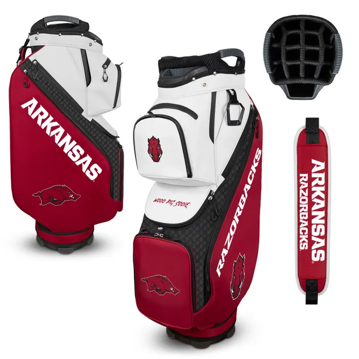 Arkansas Razorback Backpack Arkansas Razorbacks Golf Bag w/ Cooler Bucket