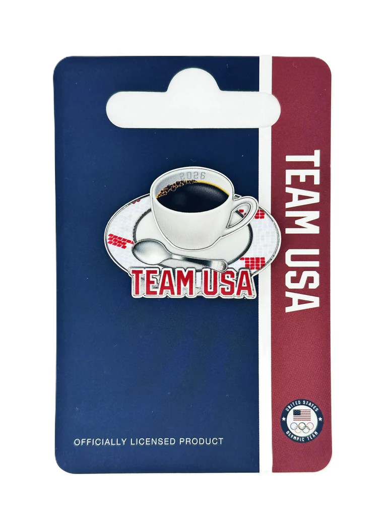 Milan Cortina 2026 Olympics Espresso Pin