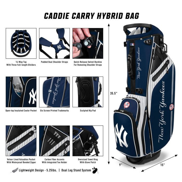Atlanta Braves Hybrid Golf Bag