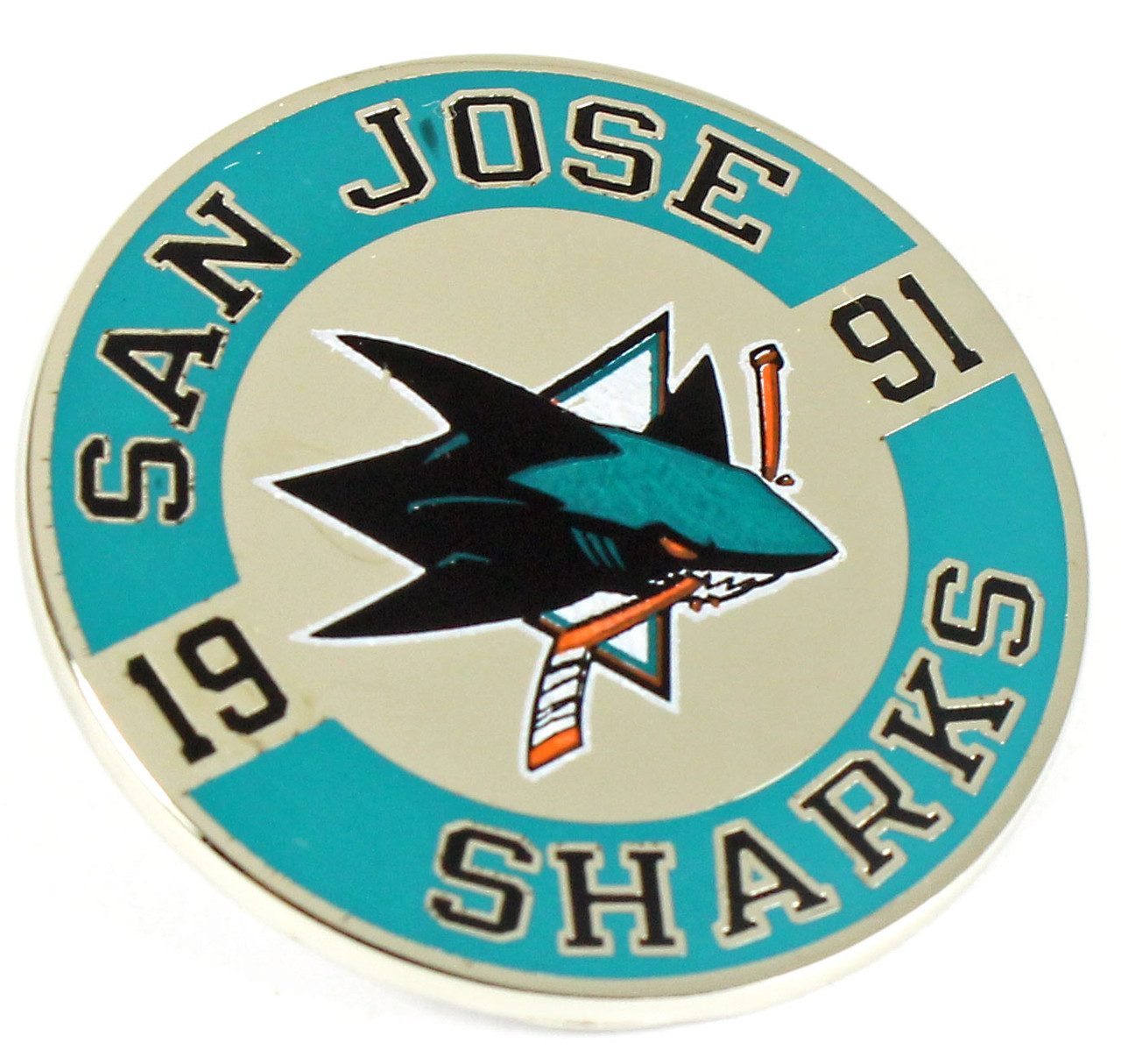 San Jose Sharks Established 1991 Pin
