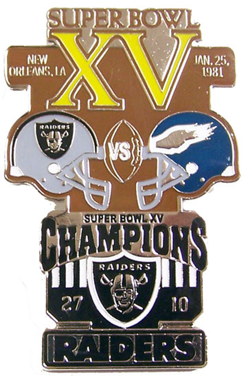 Super Bowl XV (15) Oversized Commemorative Pin