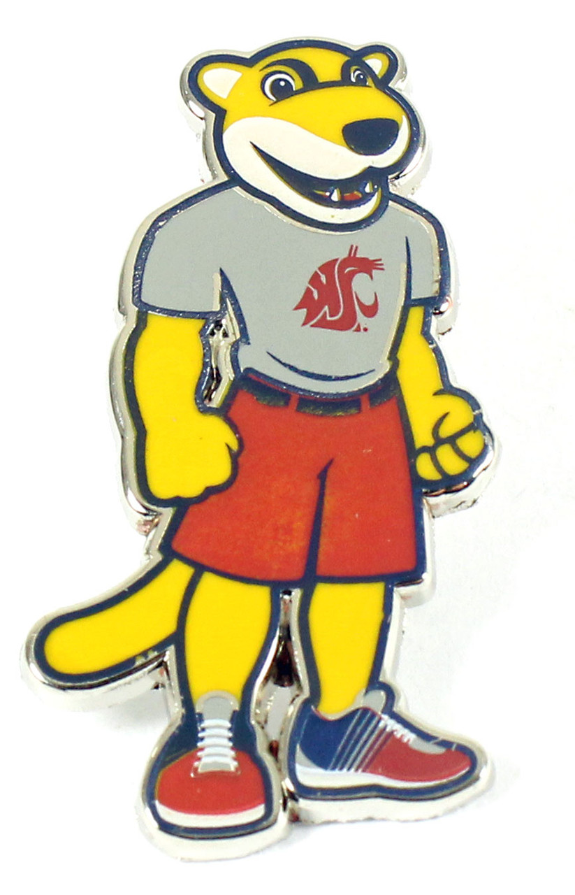 Pins Washington State Mascot Pin