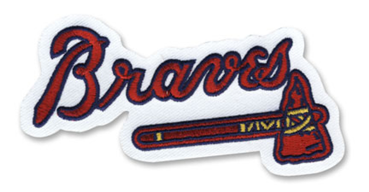 ATLANTA BRAVES MLB BASEBALL 9 TEAM LOGO PATCH