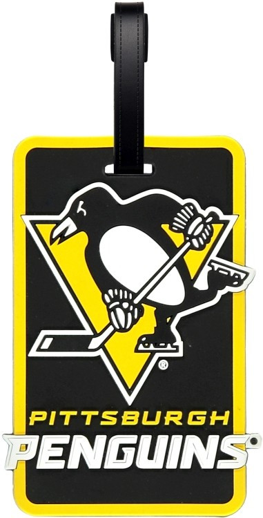 Pittsburgh Penguins Luggage Bag Tag