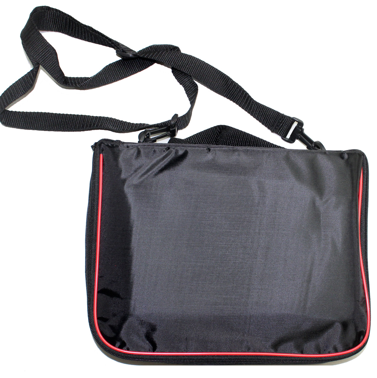 Black Piping Shoulder Bag