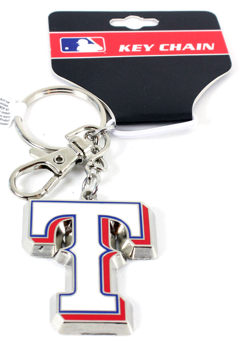 Texas Racing Keychain Texas Rangers Key Chain