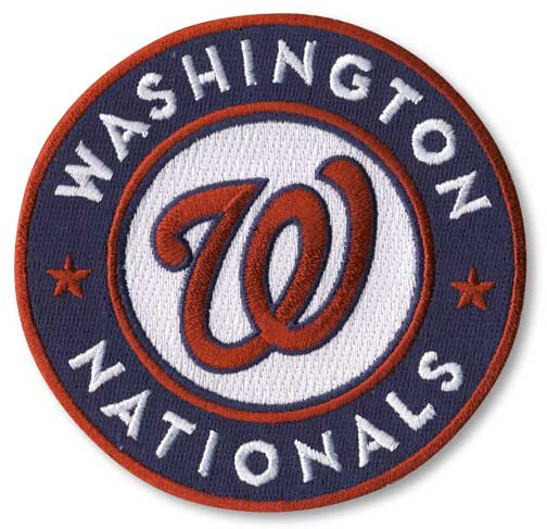 Washington Nationals Embroidered Emblem Patch – 4”
