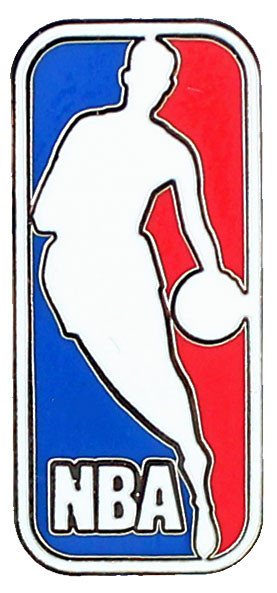 NBA Logo Pin