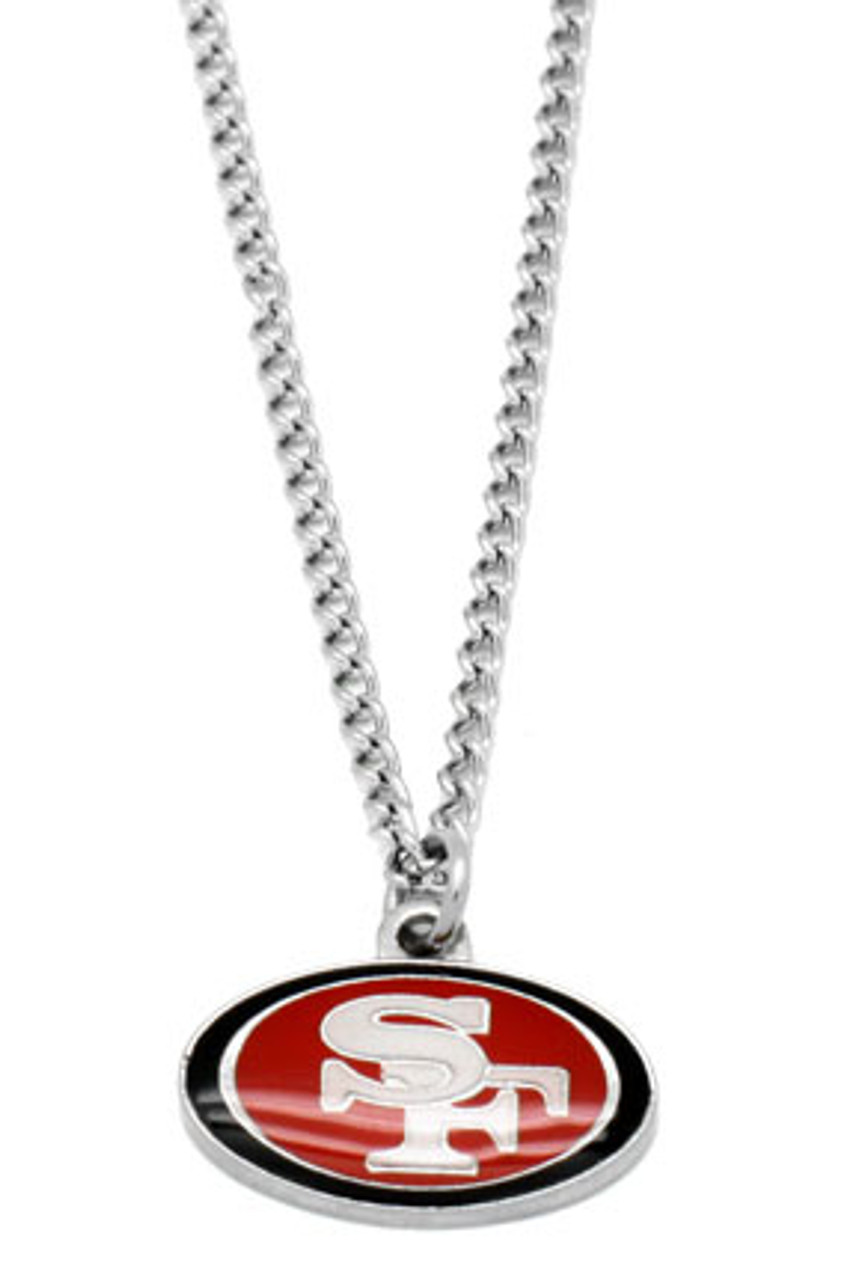 NCAA Team Logo Football Pendant in Sterling Silver (Select Team)