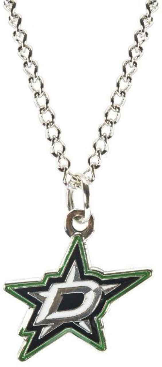 Dallas Cowboys Dangle Earrings Chain Necklace - Sports Unlimited