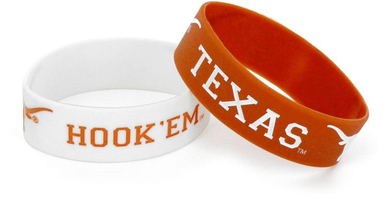Texas Wide Wristbands (2 Pack)