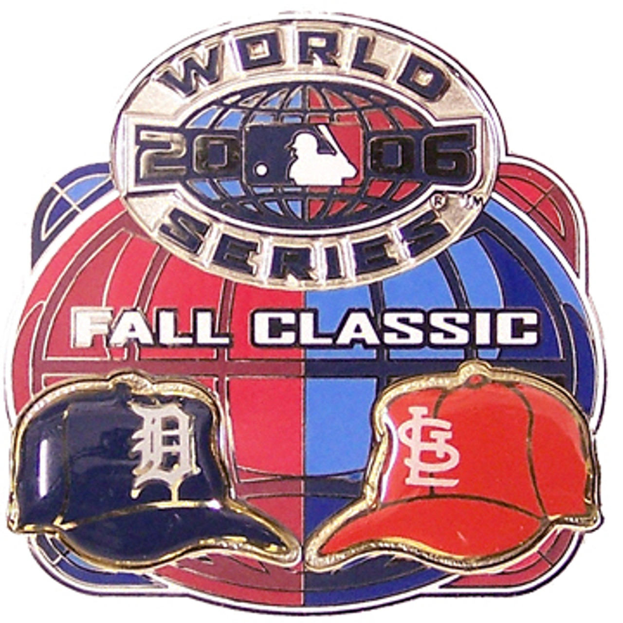 2006 World Series Commemorative Pin - Cardinals vs. Tigers