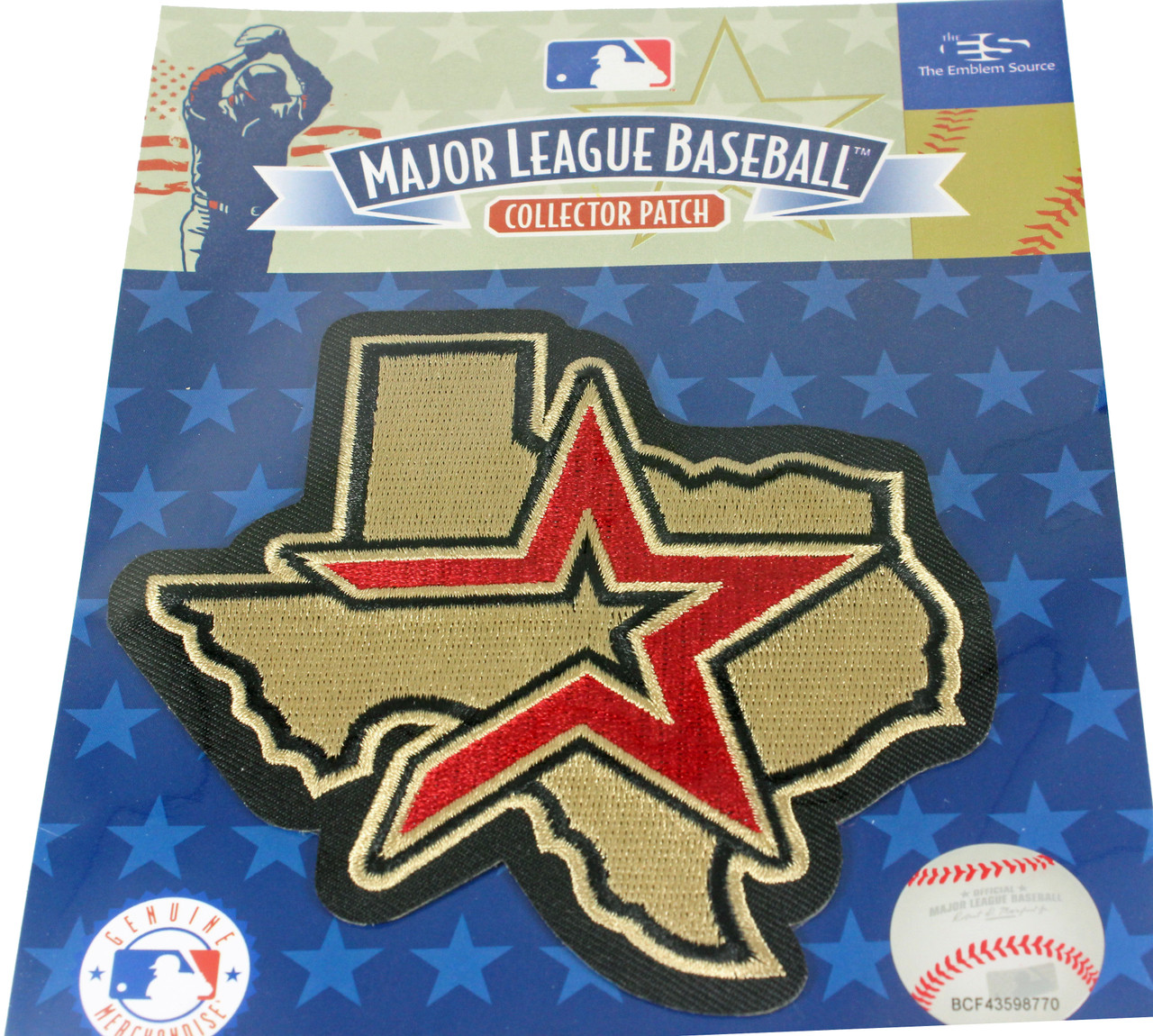 Houston Astros Jersey Patch - 4