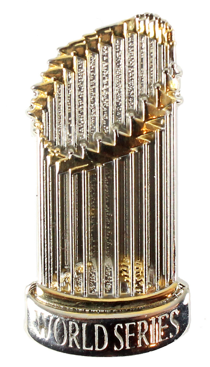 MLB World Series Trophy Pin