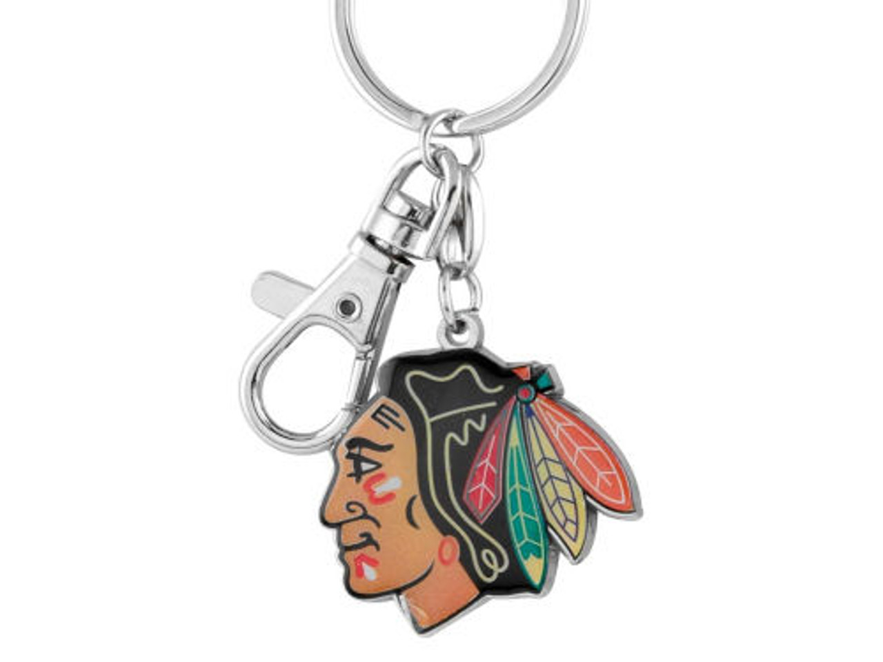 Blackhawks jersey keychain