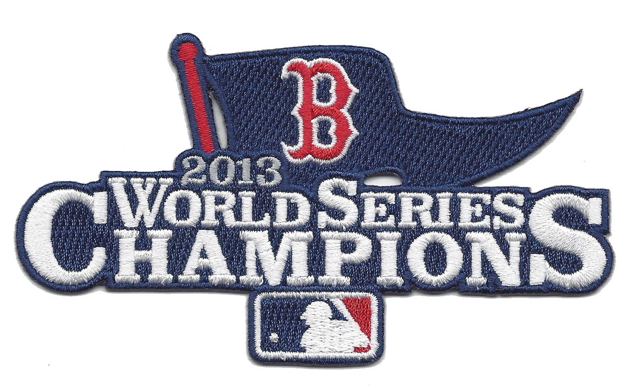 boston red sox world series patch