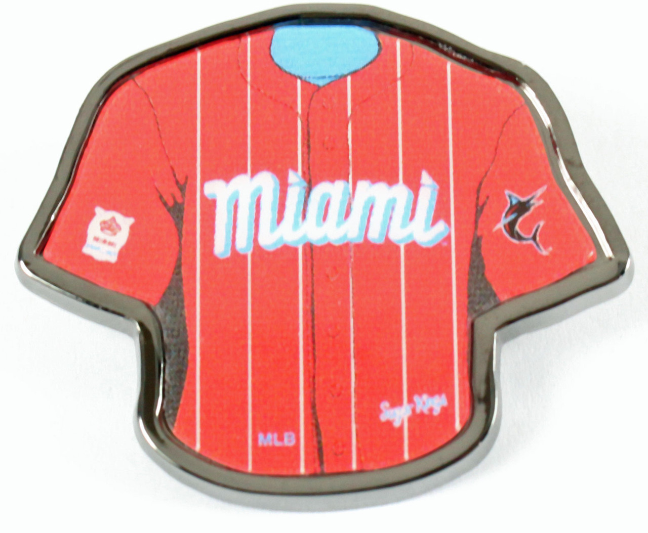 Miami Marlins 12 Team Color Flag Sign