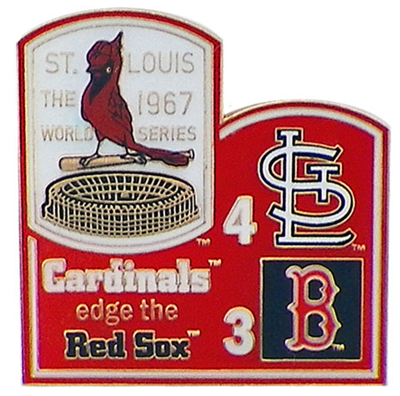 2004 MLB World Series Logo Jersey Patch St. Louis Cardinals vs. Boston Red Sox by Patch Collection