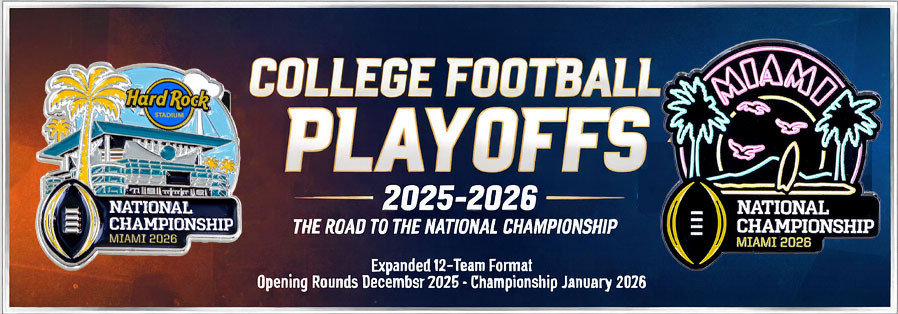 2026 College Football Bowl pins