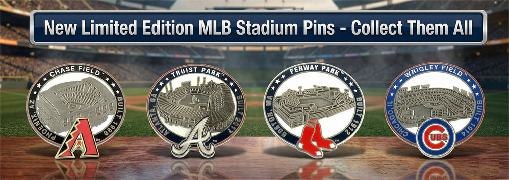 MLB Stadium Pins