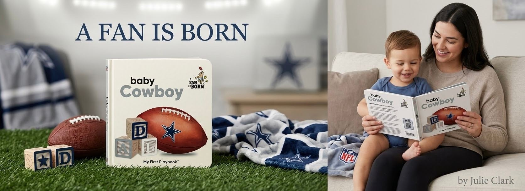 NFL Baby Book- A Fan Is Born