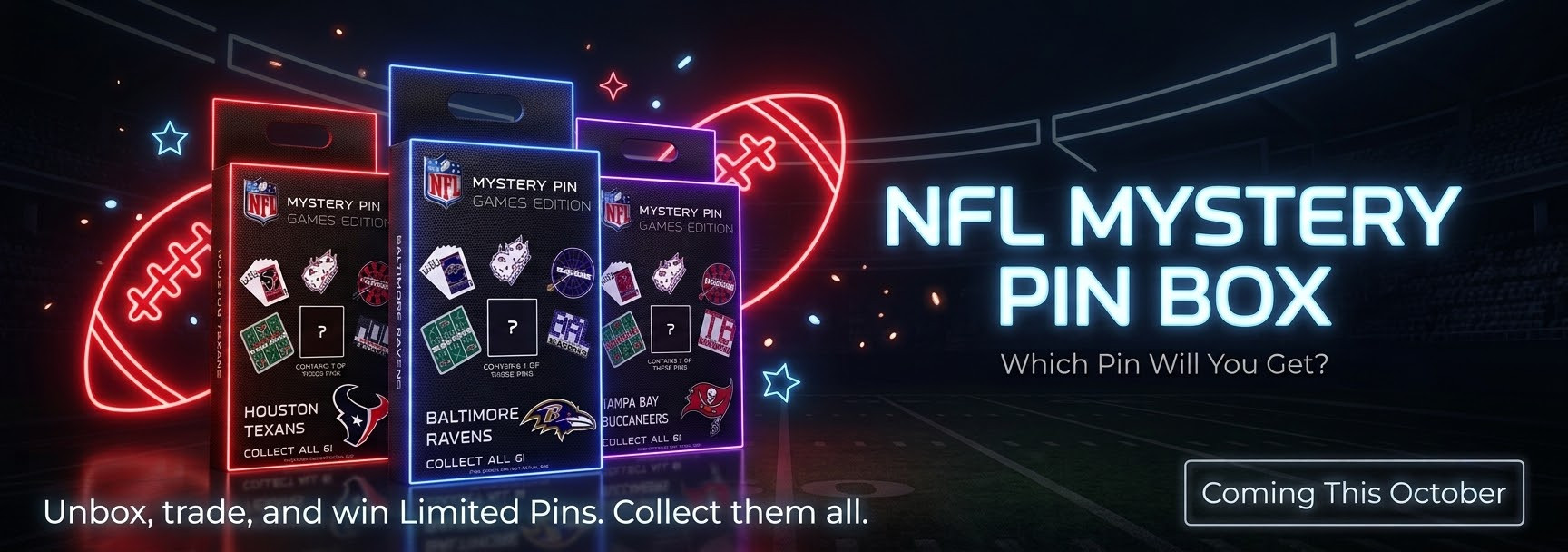 NFL Mystery Unboxing
