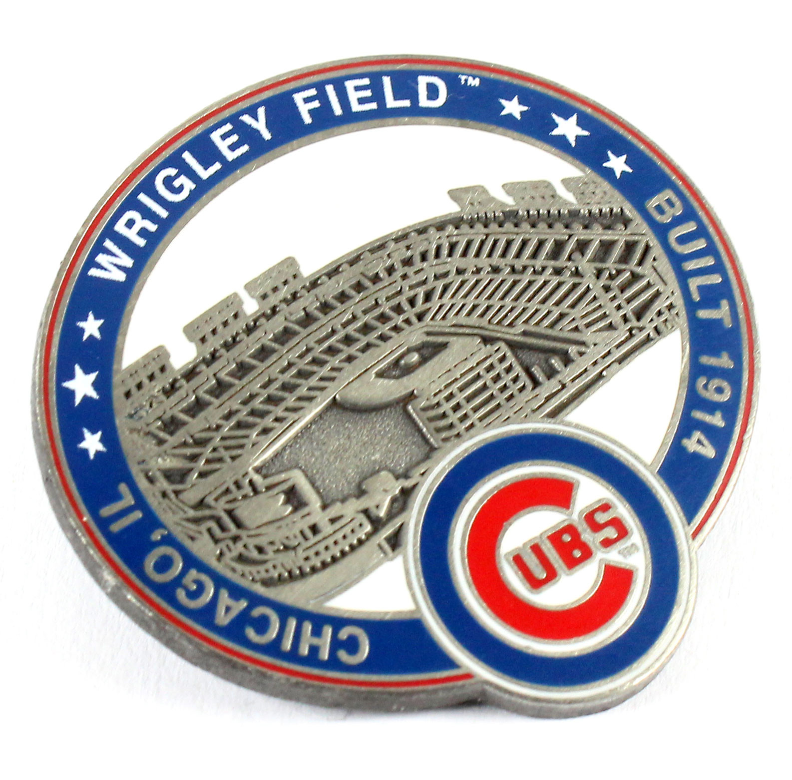 Chicago Cubs Wrigley Field Pin Chicago, IL / Built 1914 Limited 1,000