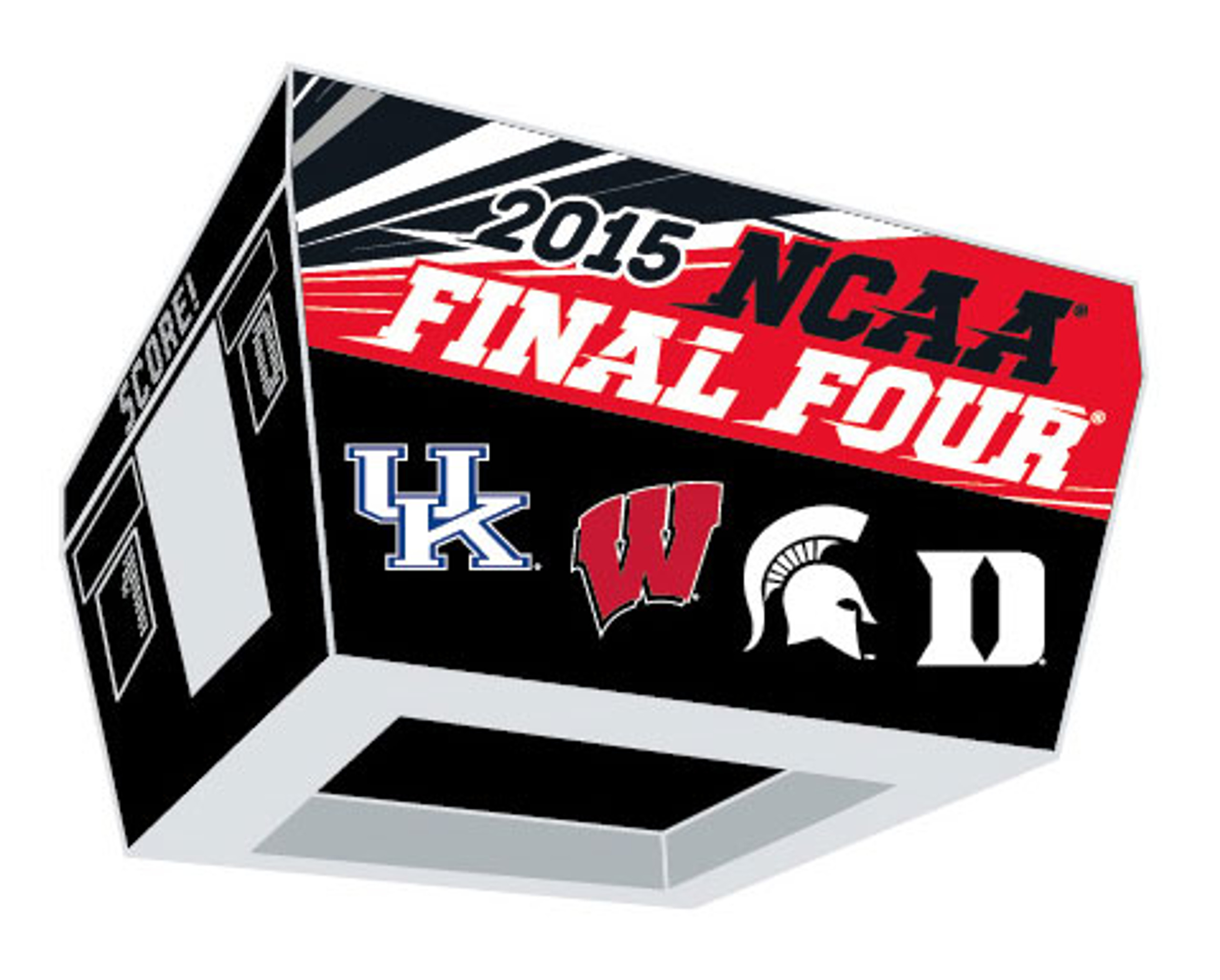 2015 Men's NCAA Final Four Teams Pin