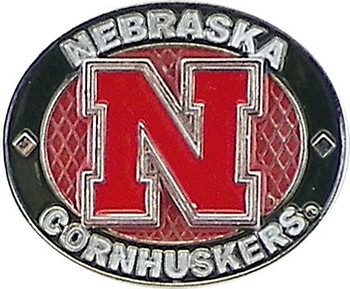 Nebraska Cornhuskers Oval Pin