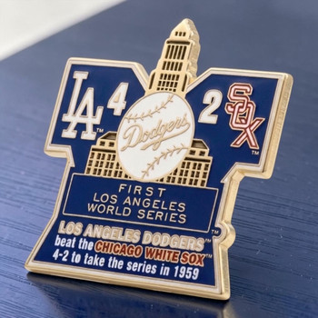 1959 World Series Commemorative Pin - Dodgers vs. White Sox