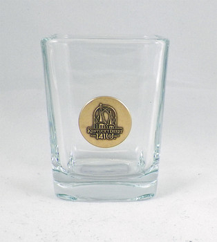 2015 Kentucky Derby 141 Shot Glass - Gold