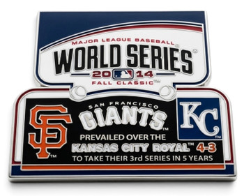 2014 World Series Commemorative Pin - Giants vs. Royals