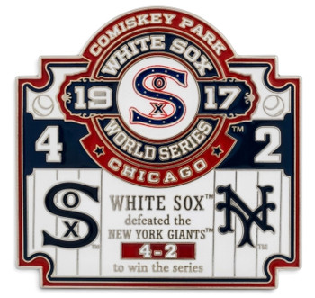 1917 World Series Commemorative Pin - White Sox vs. Giants