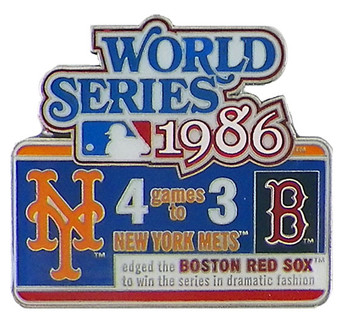 2000 World Series Commemorative Pin - Yankees vs. Mets