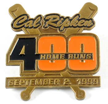 Baltimore Orioles Cal Ripken 400 Home Runs Pin