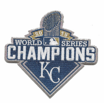 Kansas City Royals 2015 World Series Champions Patch