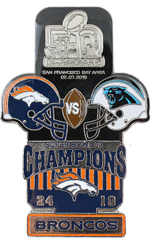 Super Bowl L (50) Oversized Commemorative Pin - One Piece