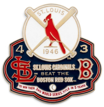 1946 World Series Commemorative Pin - Cardinals vs. Red Sox