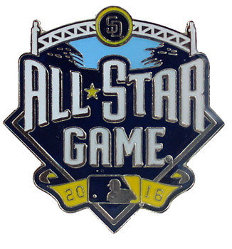2016 MLB All-Star Game Logo Pin
