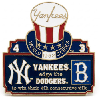 1952 World Series Commemorative Pin - Yankees vs. Dodgers