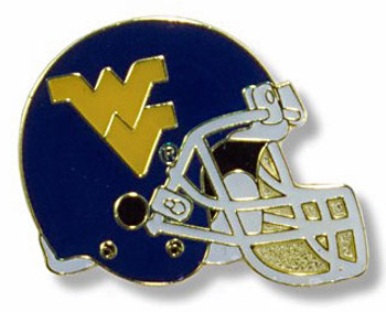 West Virginia Helmet Pin