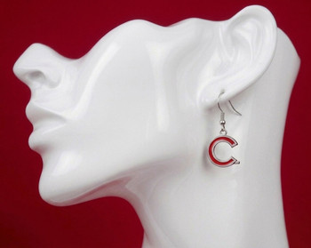 Chicago Cubs "C Logo" Earrings