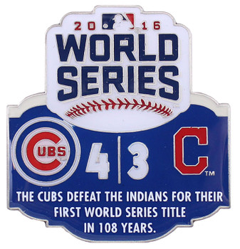 Lot of (3) Chicago Cubs 2016, 1908 & 1907 World Series Champion Licensed  Collectible Patches