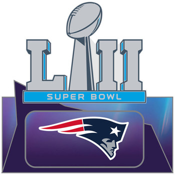 Super Bowl LII (52) New England Patriots Pin