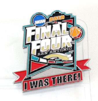 2018 Men's Final Four Lanyard w/ Ticket Holder & "I Was There" Pin