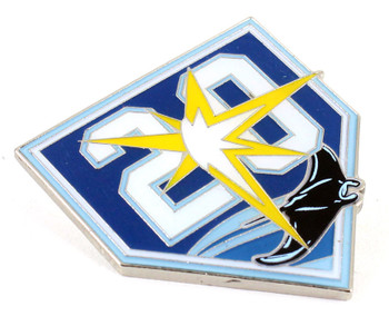 Tampa Bay Rays 20th Anniversary Pin - Limited Edition 500